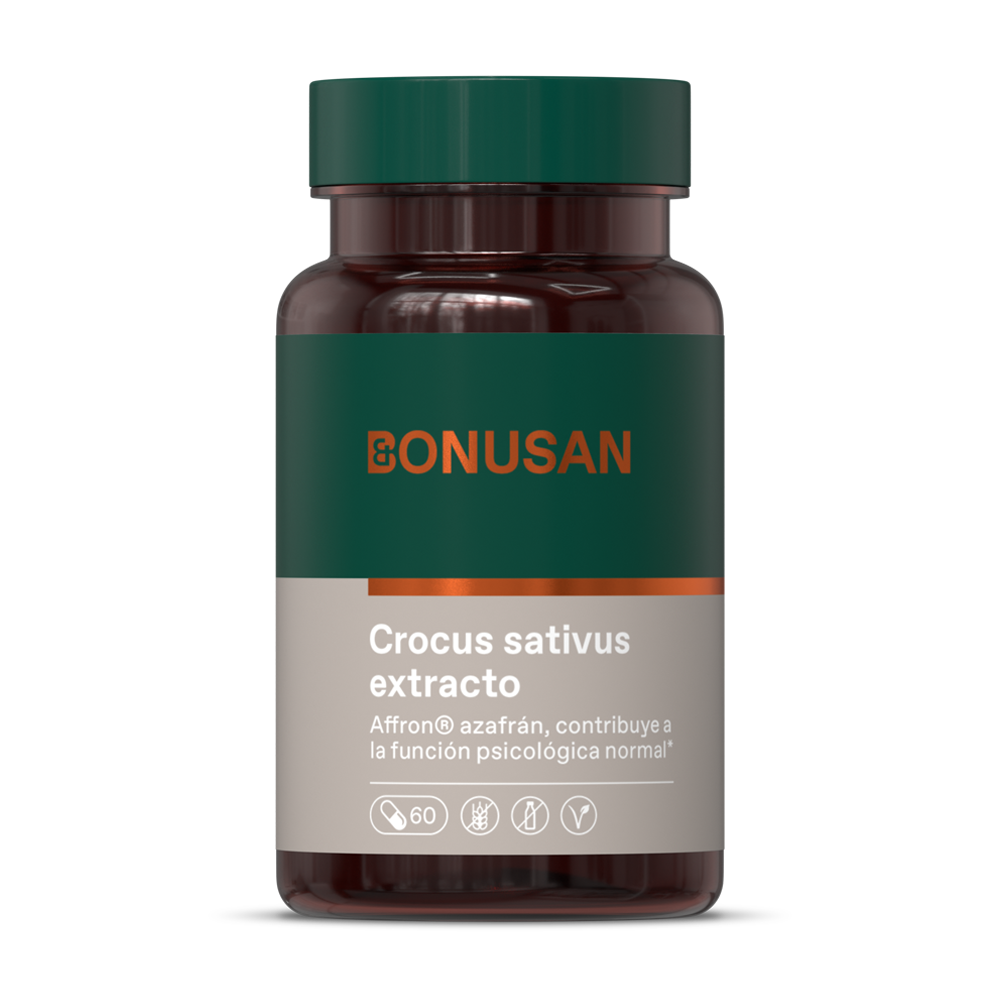 Bonusan Crocus Sativus Extracto 60 Cápsulas