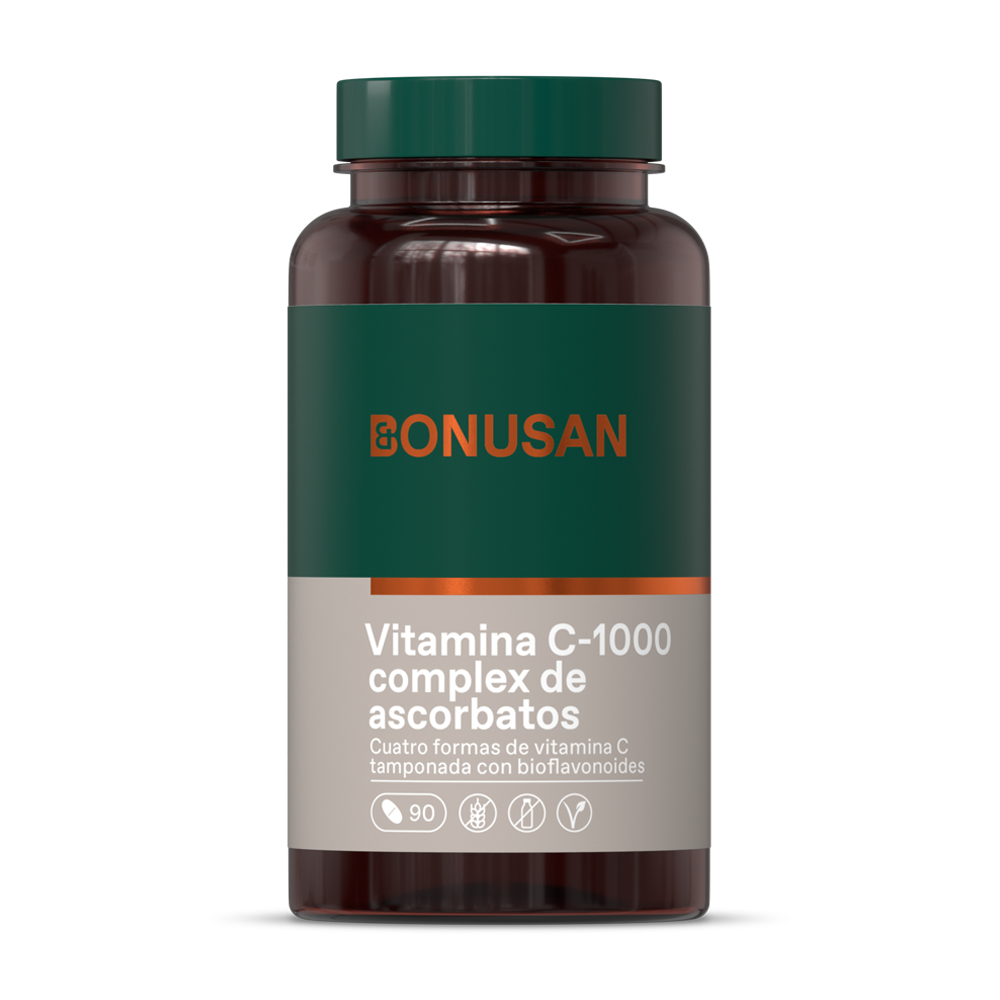 Bonusan Vitamina C-1000 Complejo De Ascorbatos 90 Comprimidos