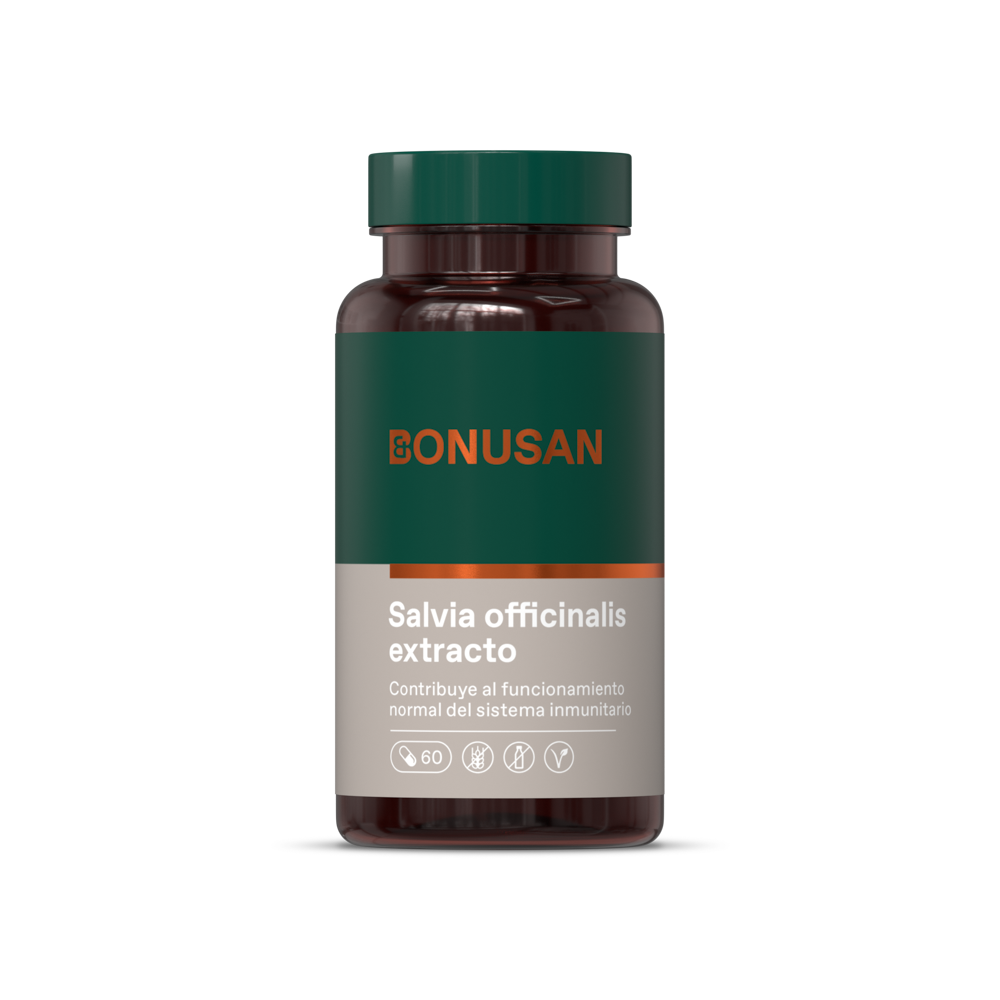 Bonusan Salvia Officinalis Extracto 60 Cápsulas