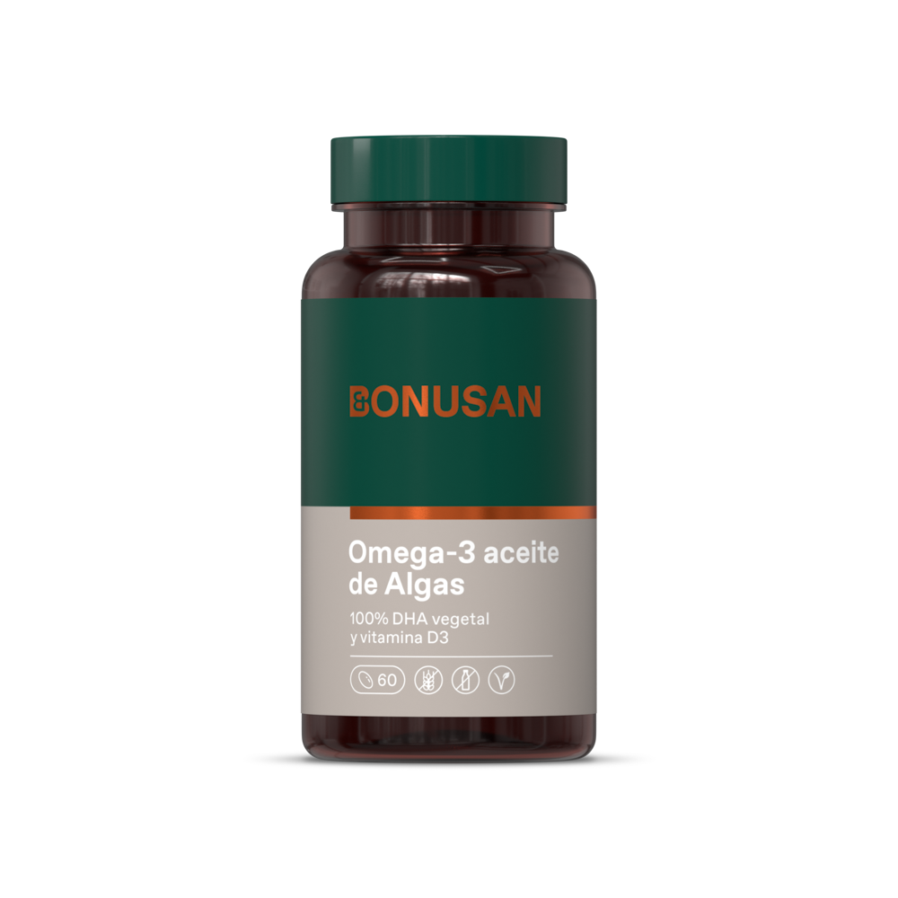 Bonusan Aceite De Algas Omega-3 60 Cápsulas