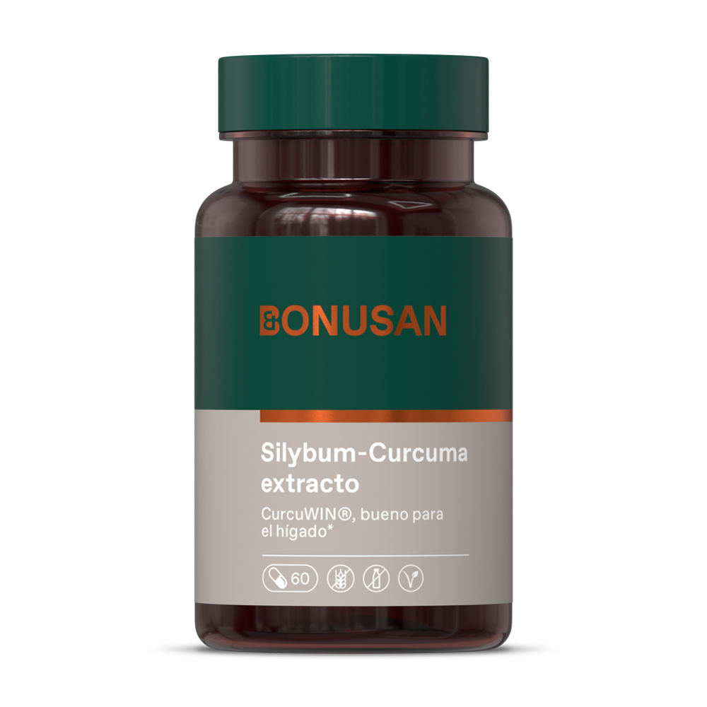 Bonusan Silybum-Cúrcuma Extracto 60 Cápsulas