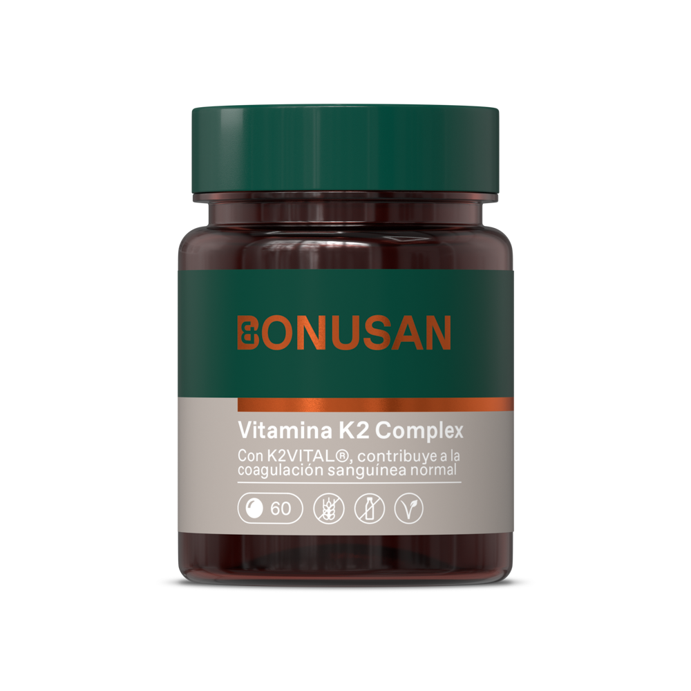 Bonusan Vitamina K2 100 Mcg Plus 60 Tabletas
