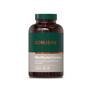 Bonusan Riboflavina Plus 120 Cápsulas