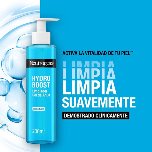 NEUTROGENA Hydro Boost Limpiador Gel de Agua 200ml
