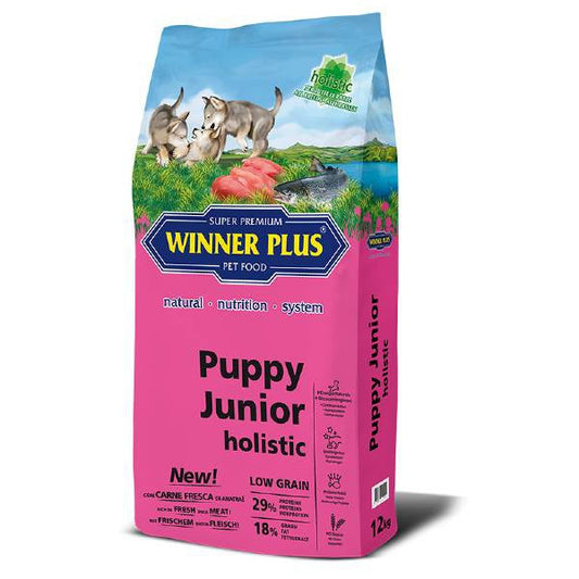 Winner Plus Holistic Puppy Junior Alimento Completo 12kg