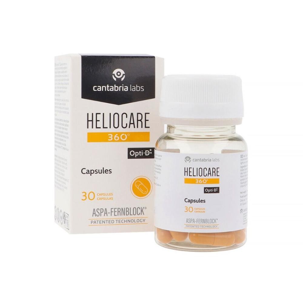 HELIOCARE 360º Cápsulas Fotoprotección Oral Antienvejecimiento 30 Cápsulas