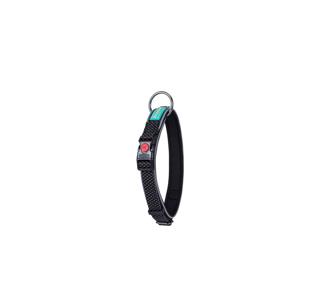 Freedog Collar Nylon Extreme Negro L, 1 ud
