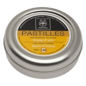 Apivita Pastillas de Tomillo y Miel 45g