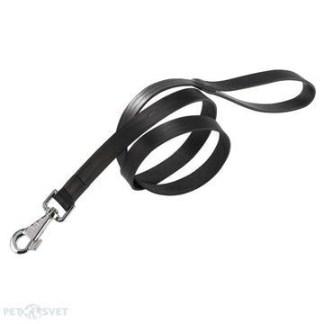 Ferplast Natural Correa de Cuero Negro 120cm x 20mm