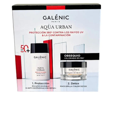 GALÉNIC Aqua Urban Protector solar SPF50+ 40 ml + Mascarilla 15 ml