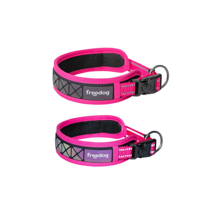 Freedog Boreal Collar Fucsia 20mm x 43-52cm