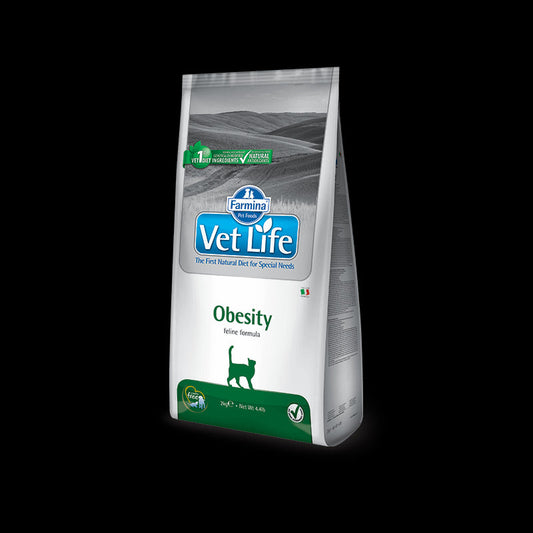 Farmina Vet Life Obesidad Alimento Seco para Gatos 2Kg