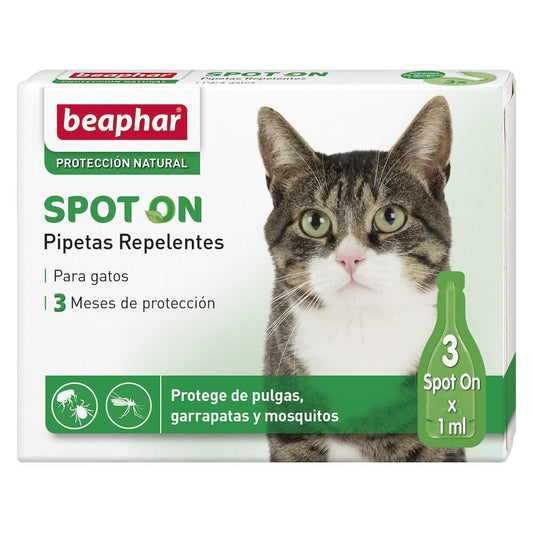 Beaphar Pipetas Repelentes para Gatos 3 uds