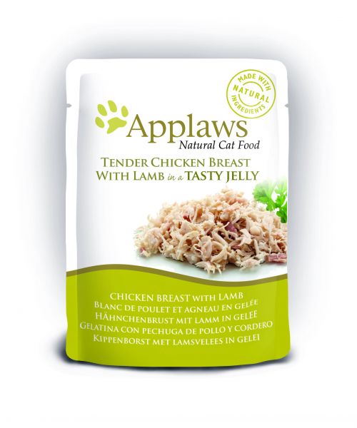 Applaws Wet Chicken and Lamb 16 pouches 1120g