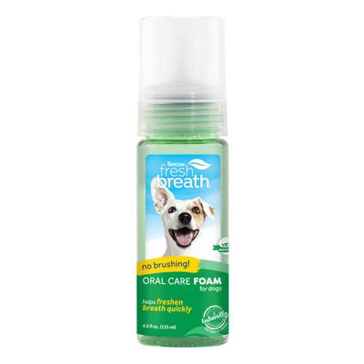 Tropiclean Fresh Breath Espuma Higiene Dental Menta 133ml