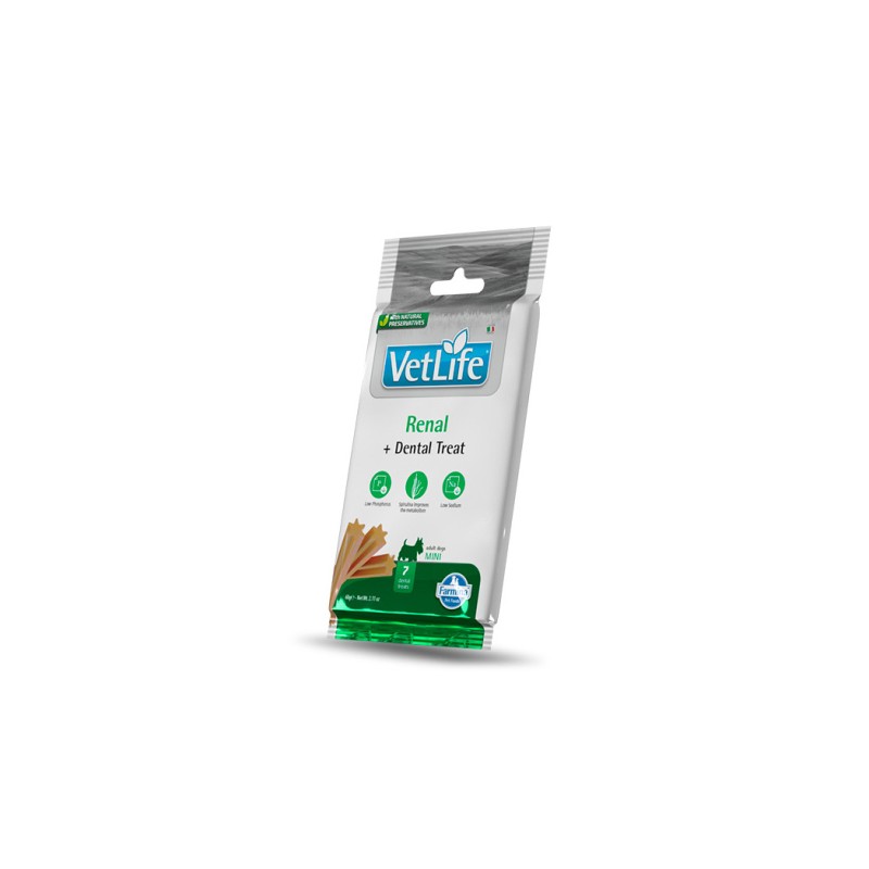 Farmina Treat Vet Life Perro Renal Adulto Mini 15x60gr