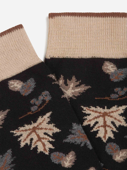 Calcetines Motivo Hojas