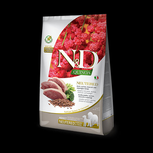 Farmina N&D Quinoa Neutered Pato Seco 12Kg