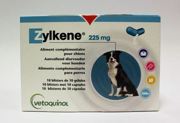 Vétoquinol Zylkene Suplemento Dietético Cápsulas 225mg 1 ud