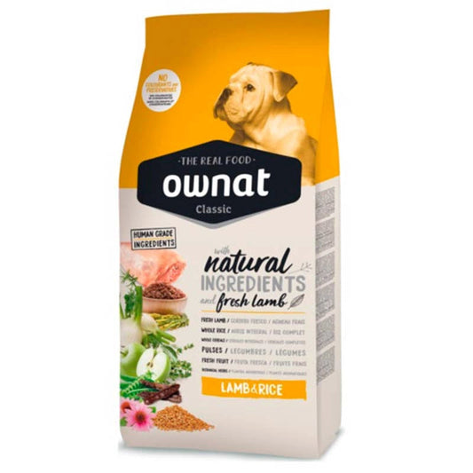 Ownat Classic Canine Adult Lamb Rice Food 12kg