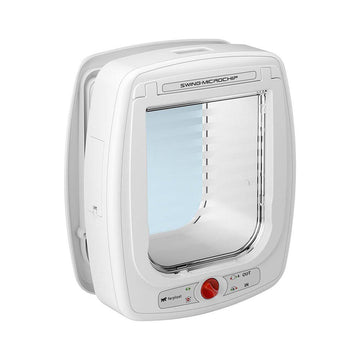 Ferplast Swing Microchip Large Puerta Electrónica Blanca 1320g