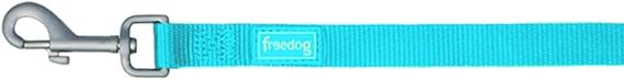 Freedog Correa Nylon Basic Turquesa 120cm