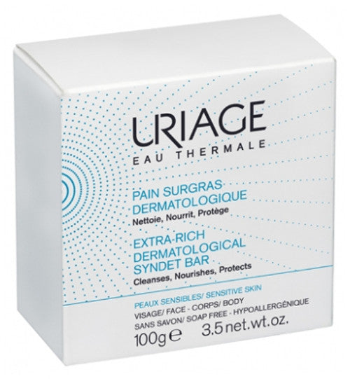 Uriage Pan Surgras Jabón Dermatológico Barra 100g