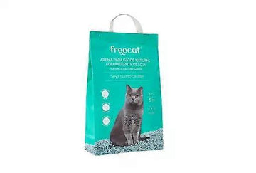 Freedog Arena Gatos Natural Aglomerante Soja Carbón 6L