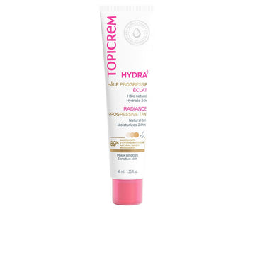 Topicrem Hydra+ Bronceado Progresivo Facial Crema 40ml
