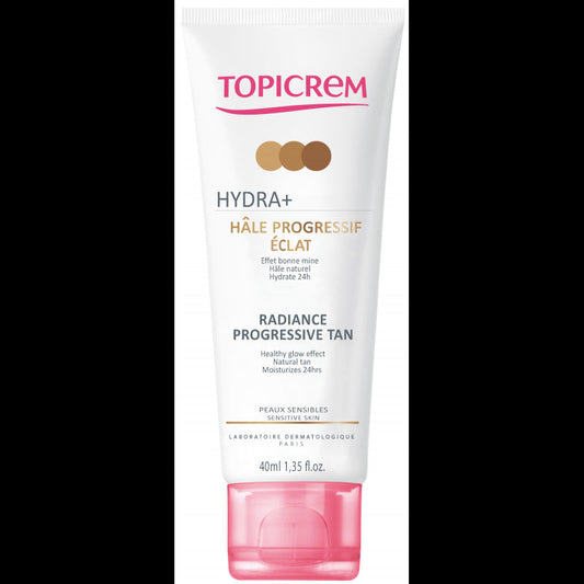 Topicrem Hydra+ Bronceado Progresivo Facial Crema 40ml