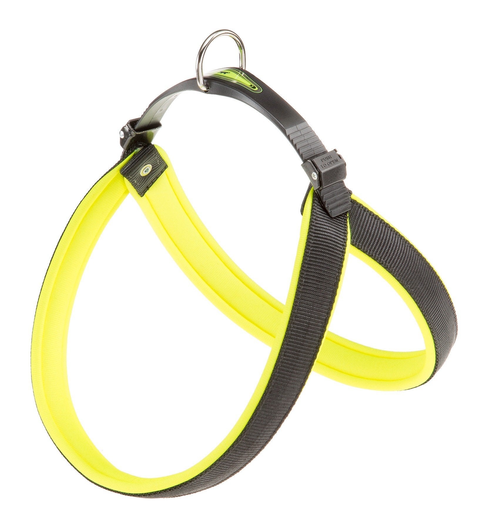 Ferplast Agila Fluo 6 Arnes para Perros Amarillo (Fluo) 1.204kg