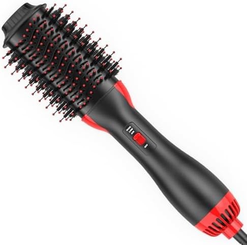 Revlon One-Step Volumisser Cepillo Redondo Giratorio Negro 1 ud