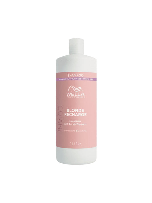 Wella Professionals Invigo Blonde Recharge Champú 1000ml