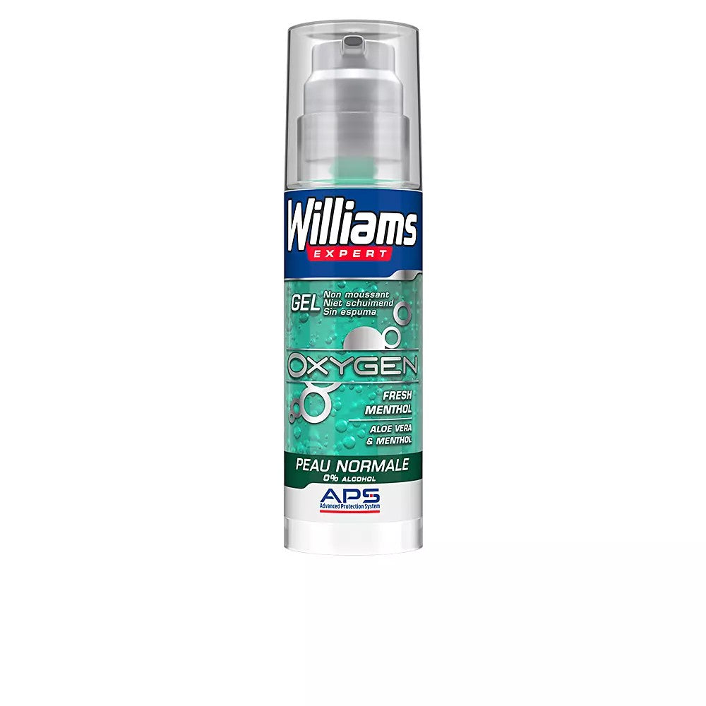 Williams Expert Oxygen Gel de Afeitar Sin Alcohol 150ml