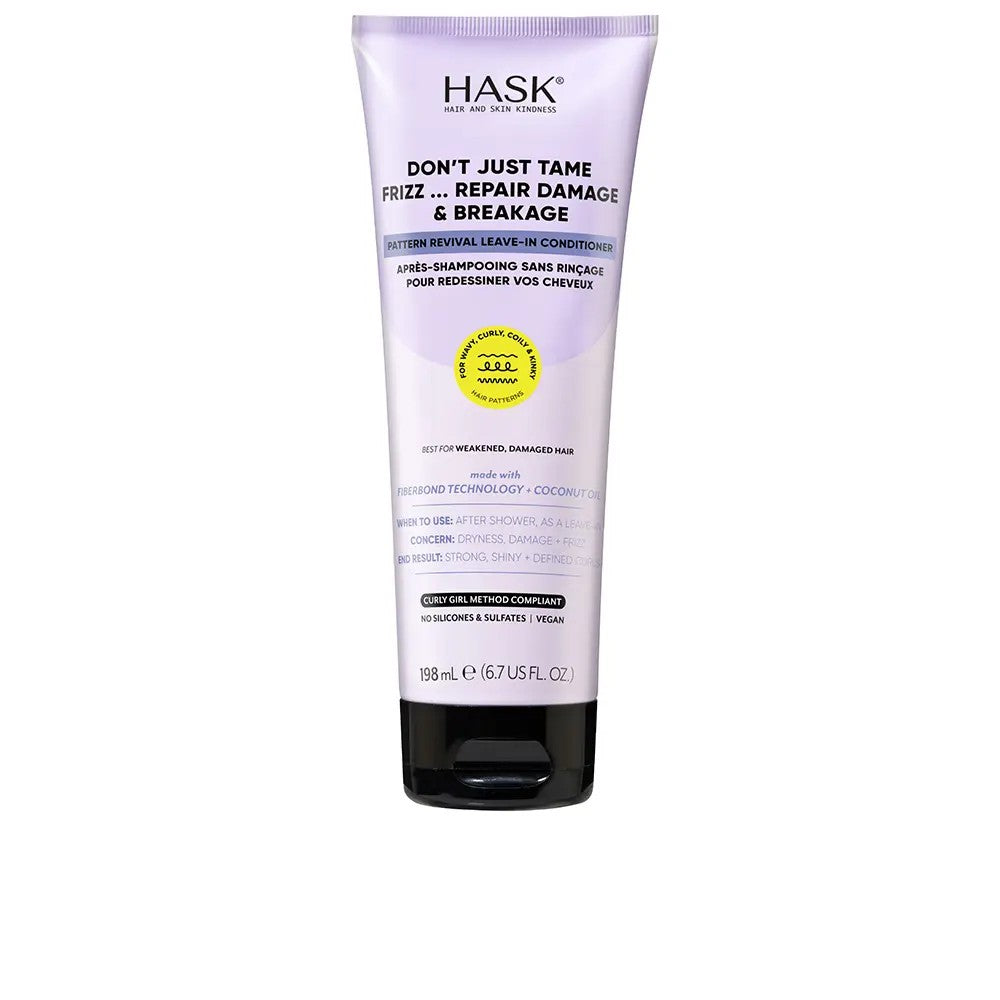 Hask Leave-In Conditioner Anti-Frizz 198ml