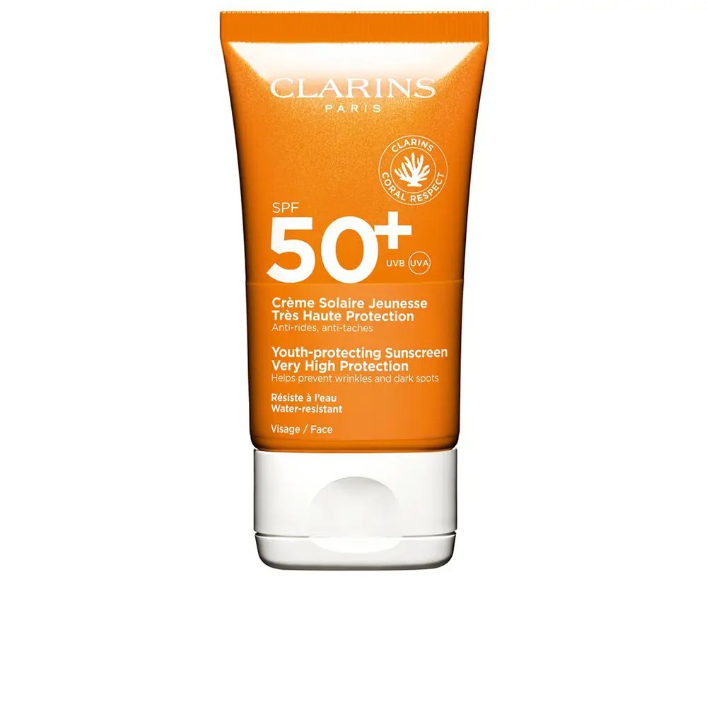 Clarins Solar Crema Tacto Seco Rostro SPF 50+ 50ml