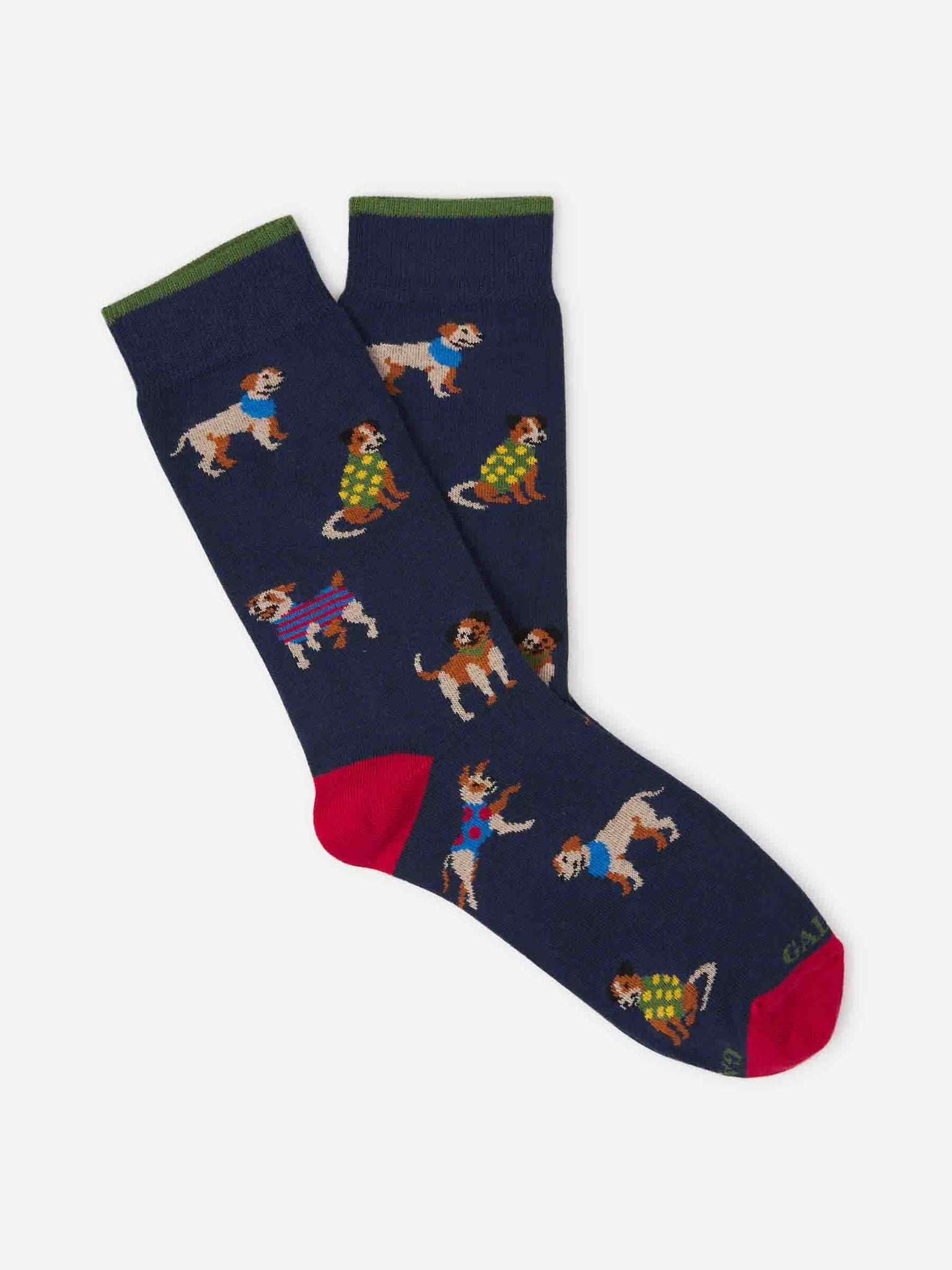 Calcetines Tricolor Canalé