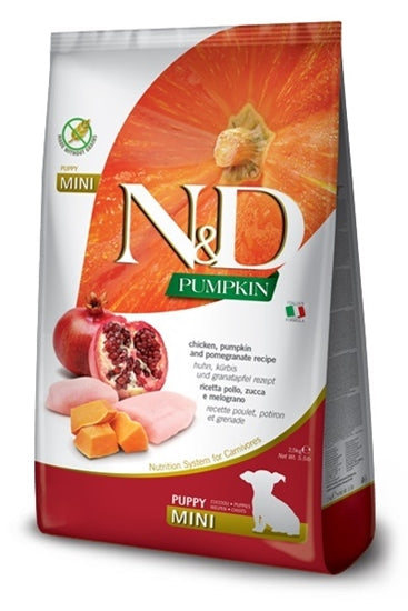 Farmina N&amp;D Dog Puppy Pumpkin Mini Chicken Dry Food 800g