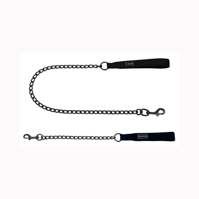 Freedog Correa Metálica Gun Negro 60cm