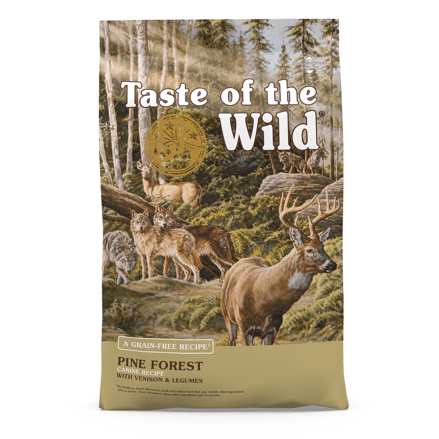 Taste of the Wild Canine Adult Pine Forest Deer Food 2Kg