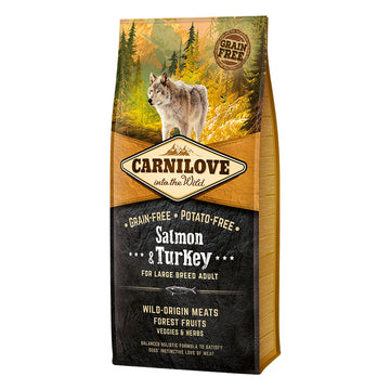 Carnilove Canine Adult Large Salmón Pavo Pienso 12kg