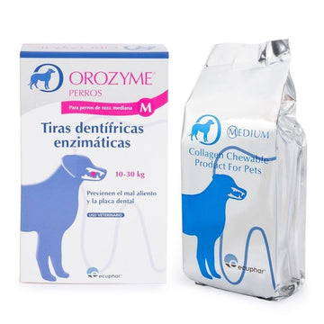 Ecuphar Orozyme Tiras Dentífricas M Snack Dental 12 ud
