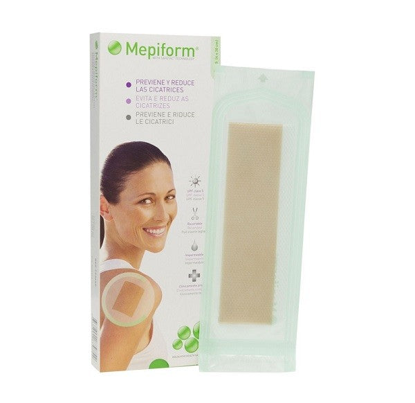 MEPIFORM Parche Silicona Reductor de Cicatrices 4x30cm (5 apósitos)