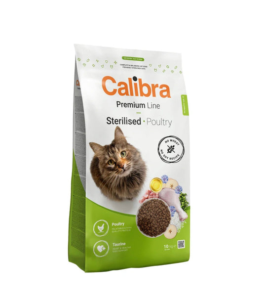 Calibra Premium Sterilized Dry Cat Food Chicken 10kg