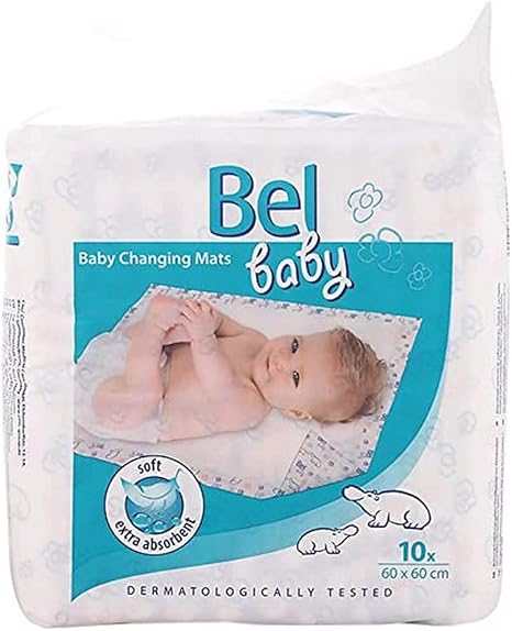 BEL Cubrecamas Baby Blanco 10 uds