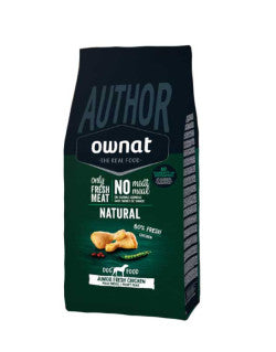 Ownat Author Junior Fresh Chicken Puppy Food 10Kg