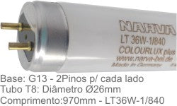 Ferplast Aquasky Lámpara Fluorescente 36W 1 ud