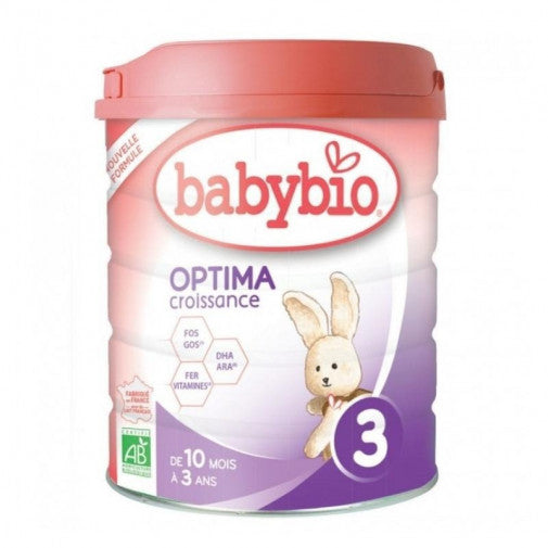 BabyBio Optima 3 Leche Crecimiento 800g