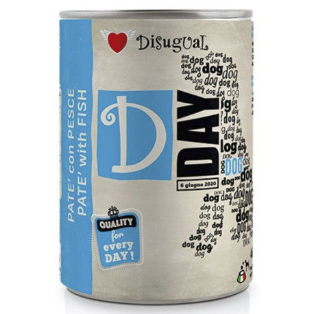 Disugual D-Day Dog Fish Wet Food 6x400g