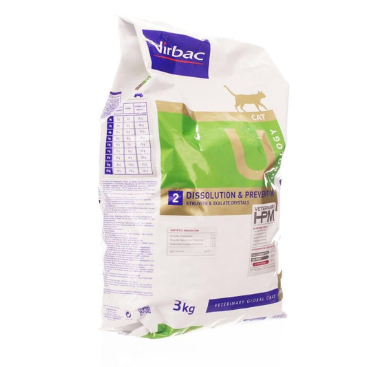 Virbac Pf HPM Felino Urology Prevención disolución Alimento Seco 3kg